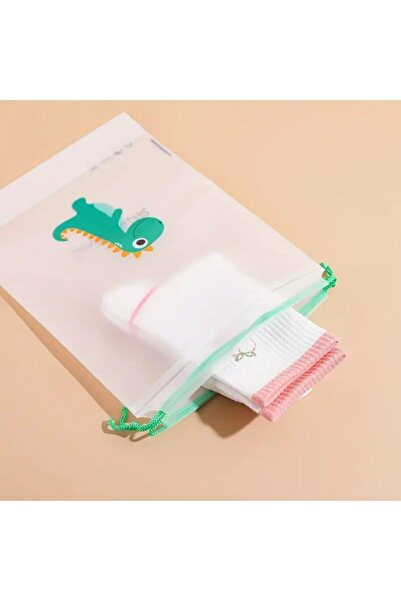 GlassySKY Τσάντα αποθήκευσης ρούχων με δεινόσαυρο, αδιάβροχη και ανθεκτική στη σκόνη, για σχολείο/παιδικό σταθμό/πισίνα (2 ΤΕΜ.)