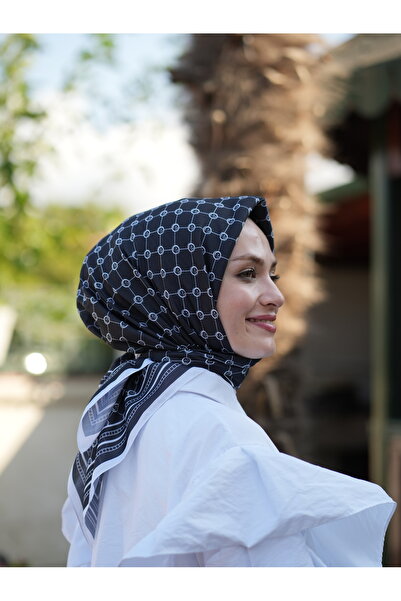 MONOOR MONOGRAM DESEN SOFT EŞARP