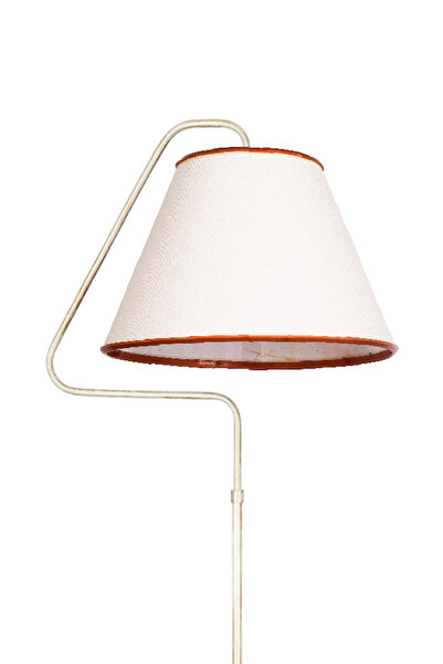 VENON Aydınlatma Lambader Gold Lena Üçgen Krem Sarı Patine Gold Çember Krem Şapka