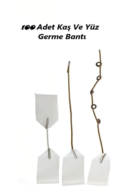 SİBELA BEAUTY GÜZEL GÖRMEK GÜZEL DÜŞÜNDÜRÜR 100 Adet Yüz Germe Bant, Kaş Germ...