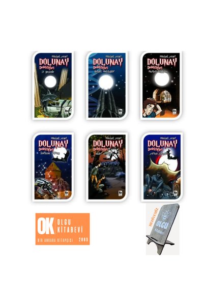 Bilgi Yayınevi Dolunay Dedektifleri Seti ( 6 Kitap Set ) - Mavisel Yener