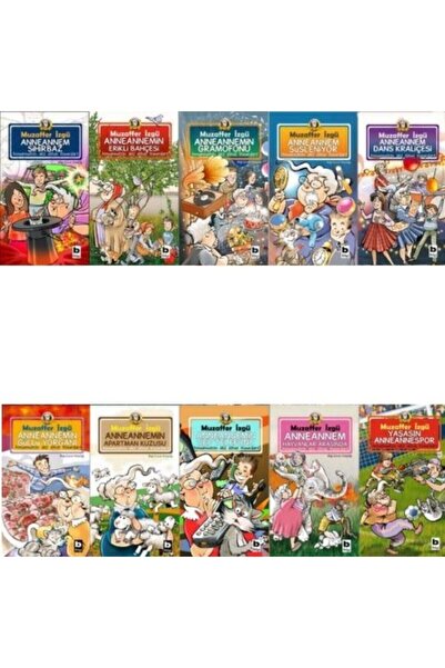 Bilgi Yayınevi Çocuk Kitapları Anneannem Serisi - Anneannemin Akıl Almaz Mace...