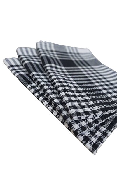 DENİZLİ ÇEYİZ 3 Pieces of Pötikareli Kitchen Drying Cloth Nutrition Cover
