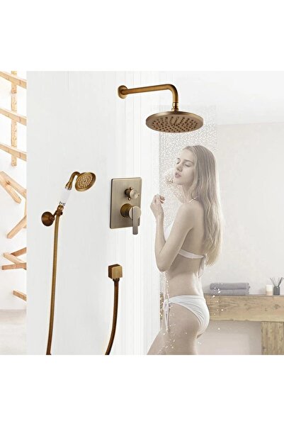 OEM Banyo Bataryası Antik Duş Seti Özel Ankastre Model Yeni 7 Yıl Garantili Sıva Altı Dahil