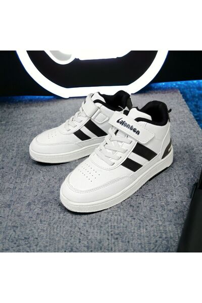 PATİK BEBE حذاء رياضي للجنسين ذو رقبة لاصقة على شكل سلة