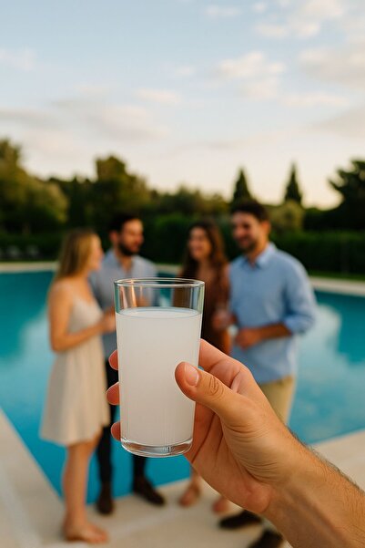 Open Home Concept 14 Adet Plastik Rakı Bardağı – Düğün, Davet, Organizasyon,parti Için Şeffaf Plastik, Dayanıklı