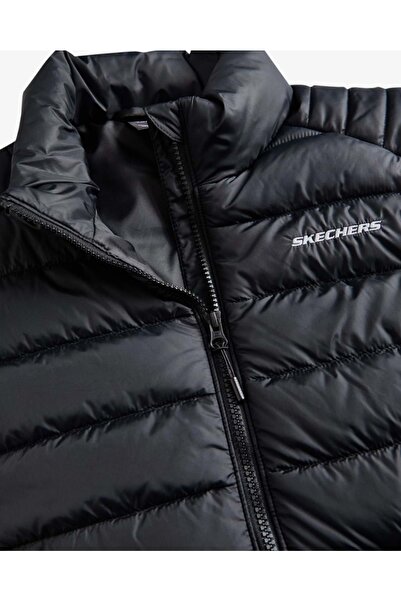 SKECHERS S 242319 W Outerwear Padded Vest Women's Black