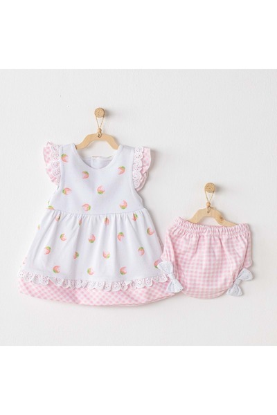 andywawa Baby Dress Set Watermelon & Strawberry