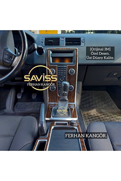 Saviss Volvo S40 Özel Desen Koyu Meşe Full Set,torpido Maun Kaplama,konsol Ka...