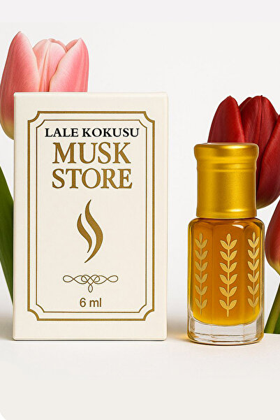 MUSK STORE LALE Kokusu Parfümü esans alkol içermeyen 6ml Sade Ve Ferah Bir Iz...
