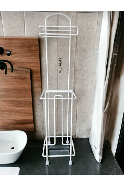 vipgross حامل ورق تواليت مربع أبيض متعدد الأغراض - مربع أبيض