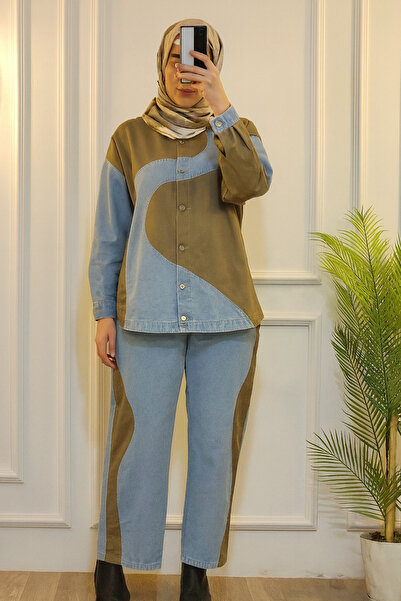 Tebrikler tekstil kadın kot tunik model G2596