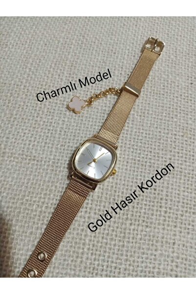 Brality ساعة يد نسائية من هاسير جولد كوردون - موديل بسيط - شارملي - موديل ريت...