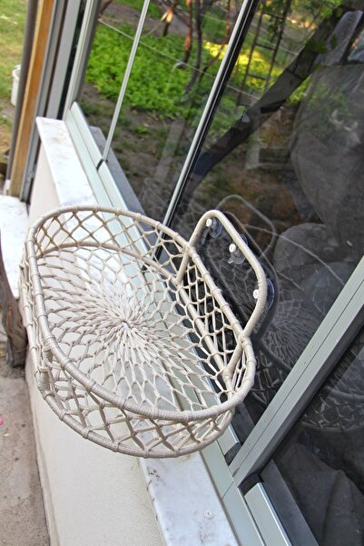 TASARYUM Kedi &Köpek Yatağı Hamak Vantuzlu