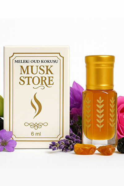 MUSK STORE MELEKİ OUD KOKUSU Parfümü esans alkol içermeyen 6ml(Kraliyet oud) ...