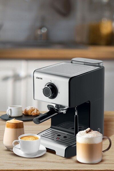 Altus Süt Köpürtücülü Es Espresso Makinesi- Onerous Mutfak tartısı hediyeli