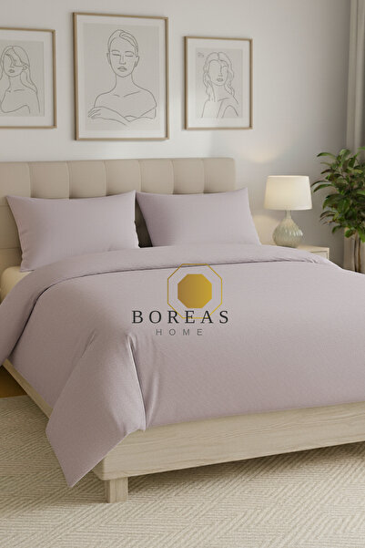 Boreas Home SOFT Натяжний простирадло з гумкою, двоспальний комплект постільної білизни