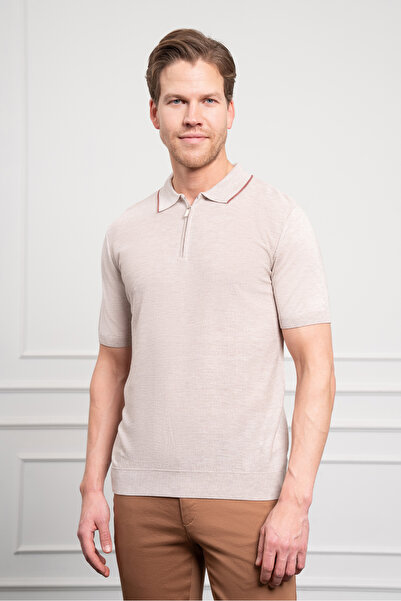 Morven Чоловічий футболка з коміром-поло, динамічний крій, зручний крій, T-Shirt