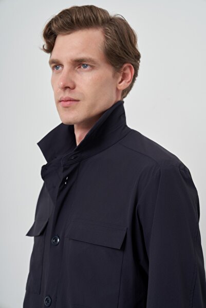 Morven Erkek Lacivert Worker Gömlek Ceket