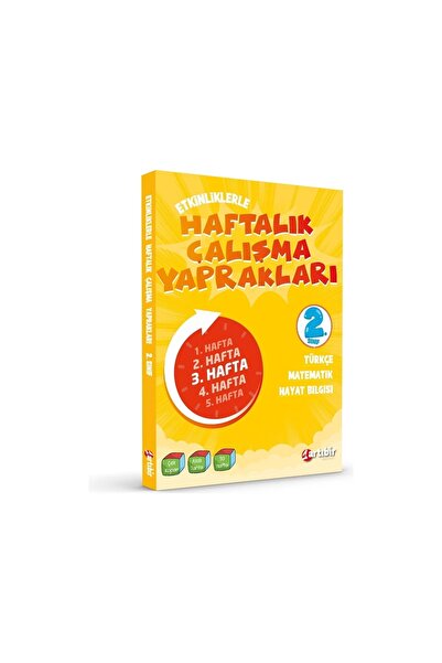 Artıbir Yayınları 2 Sınıf Etkinliklerle Yeni Nesil Haftalık Çalışma Yapraklar...