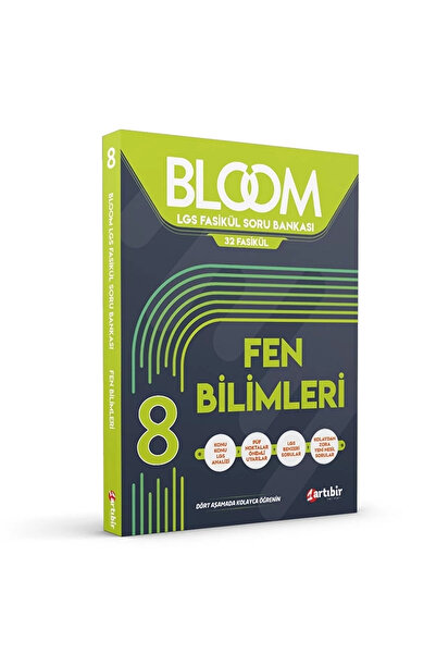 Artıbir Yayınları 8 Sınıf Fen Bilimleri Bloom Lgs 32 Fasikül Soru Bankası Lgs...