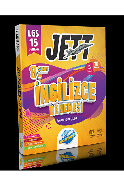 Ünlüler Karması 8. Sınıf Jett İngilizce 15 Deneme / Kollektif / Ünlüler Karma...