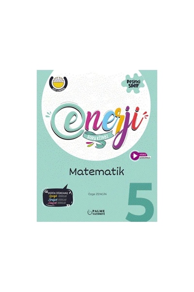Palme Yayınevi PALME 5.SINIF ENERJİ MATEMATİK SORU KİTABI *YENİ*
