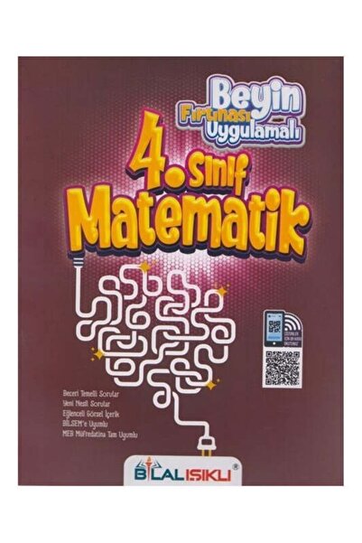 Bilal Işıklı Yayınları 4. Sınıf Matematik Beyin Fırtınası Uygulamalı Soru Ban...