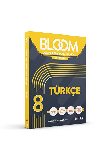 Artıbir Yayınları 8 Sınıf TÜRKÇE BLOOM LGS 32 Fasikül Soru Bankası LGS Benzer...