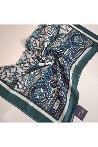 Guzeka شال فيلورا - أخضر داكن