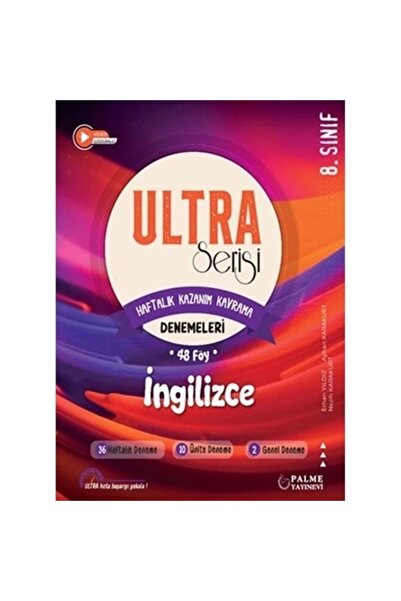 Palme Yayınevi Palme 8.sınıf Ultra Serisi Ingilizce Denemeleri
