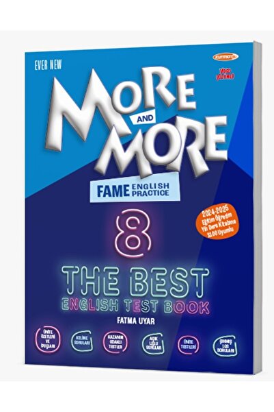 Genel Markalar More And More 8 Sınıf Fenomen Fame The Best Test Book Lgs Fatm...