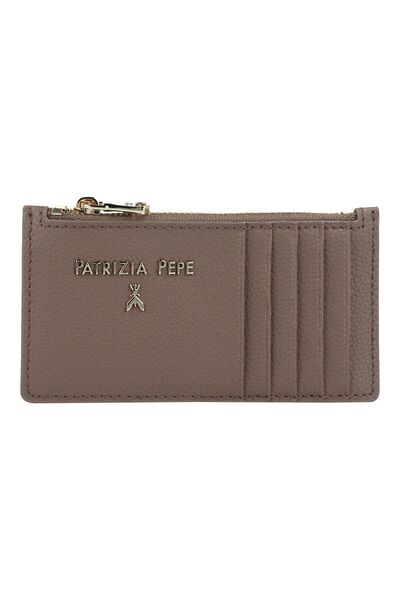 Patrizia Pepe Credit card case Leather 13 cm