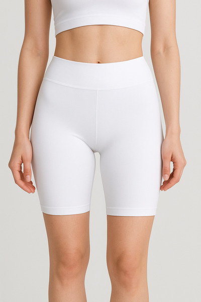 white bunny Women's Half Tights