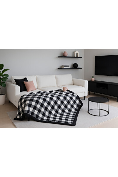 Limon Soft Deluxe Wellsoft Polar Fleece Tv Blanket Beige Single Person Blanket 150X150 cm