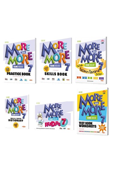 Kurmay Yayınları Kurmay Elt 2025 7. Sınıf More More Practice + Test Book + Ka...