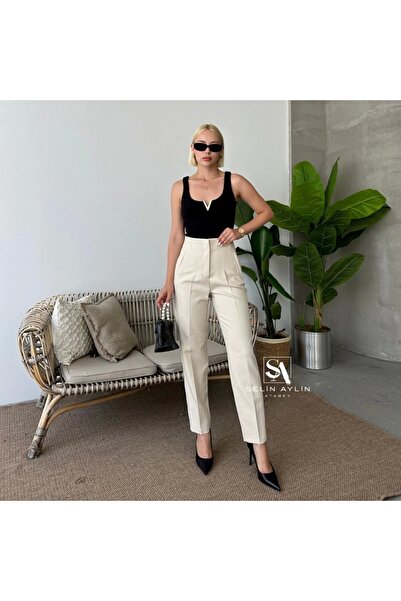 KAROL Flat Front Trousers