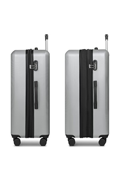 Check.In Cărucior Paradise 2.0 cu 4 roți L 78 cm cu pliuri de expansiune