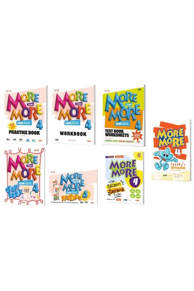 Kurmay Yayınları Kurmay Elt 2025 4. Sınıf More More Practice Book + Test Book...
