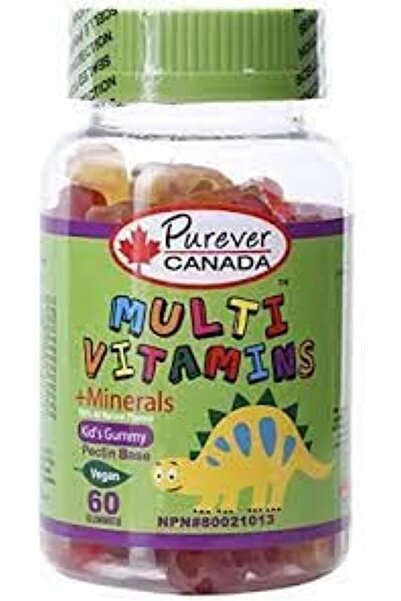 purever canada فيتامينات متعددة ومعادن 60 حلوي