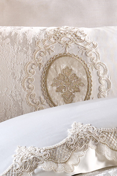 NAKIŞHAN Hanedan Pike Set-Cream 6 Pieces