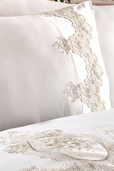 NAKIŞHAN Elegant Pique Set-Cream 6 Pieces