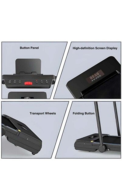 EGG Universal Treadmill 100kg Capacity 1.75hp 2-in-1 Foldable 2-level Manual Incline With Remote Control