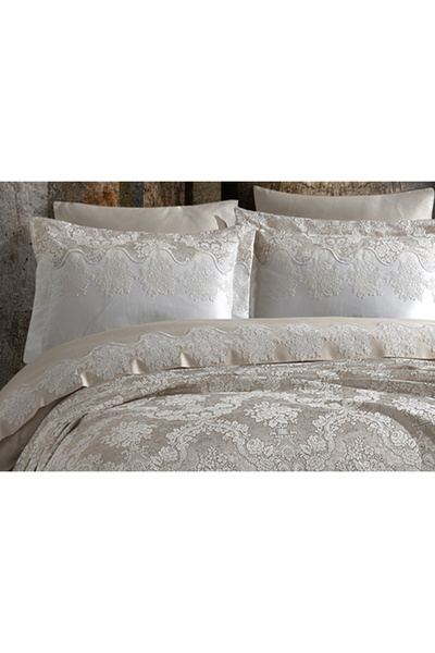 NAKIŞHAN Oslo Pike Set-Cappuccino 6 Pieces