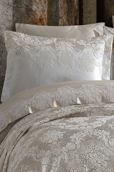 NAKIŞHAN Oslo Pike Set-Cappuccino 6 Pieces