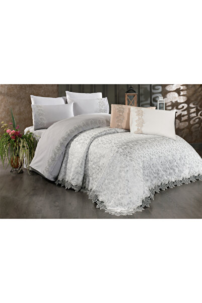 NAKIŞHAN Çınar Pique Set-Grey 6 Pieces