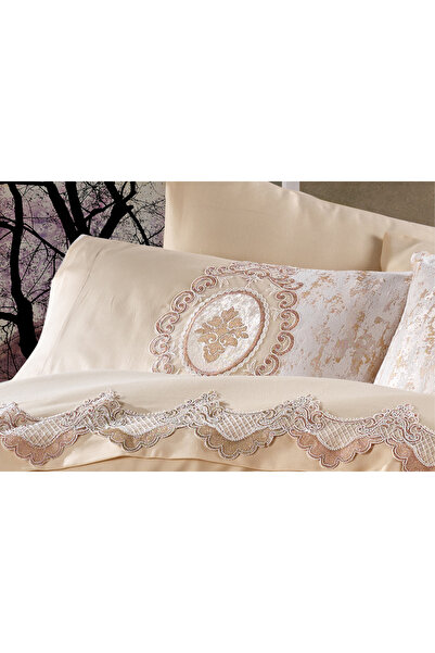 NAKIŞHAN Hanedan Pike Set-Cappuccino 6 Pieces