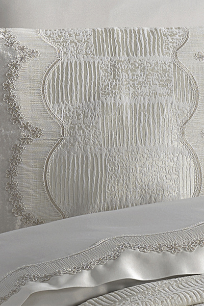 NAKIŞHAN Pearl Pique Set-Cream 6 Pieces