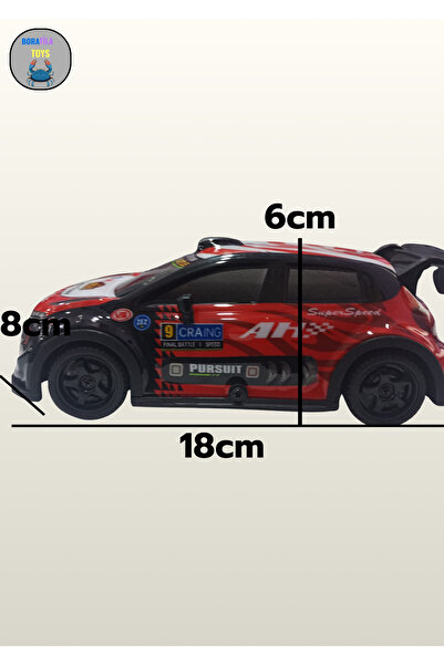 Boratila Toys 1:22 Ölçek 2.4 Ghz Özel Kumandalı 4 Çeker Full Fonksiyon Işıklı 25 km Hızlı Drift RC Araba