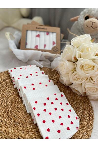 Genel Markalar %100 PAMUK YENİ DOĞAN BEBEK AĞIZ MENDİLİ 7'Lİ SET - 25*25 CM